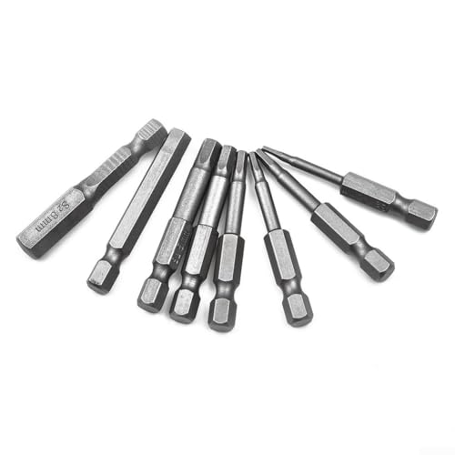 Schraubendreher-Bit mit magnetischem Halt, Länge 50 mm, für Akku-Bohrmaschinen und allgemeinen Werkzeuggebrauch (3 mm) von Springwillfly