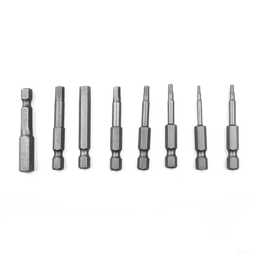 Schraubendreher-Bit mit magnetischem Halt, Länge 50 mm, für Akku-Bohrmaschinen und allgemeinen Werkzeuggebrauch (5 mm) von Springwillfly