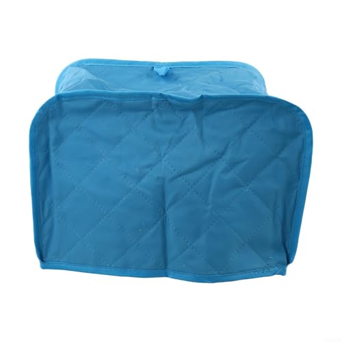 Schützende gesteppte Toaster-Abdeckung für 2 4 Scheiben, pflegeleichtes Material (Blau S) von Springwillfly