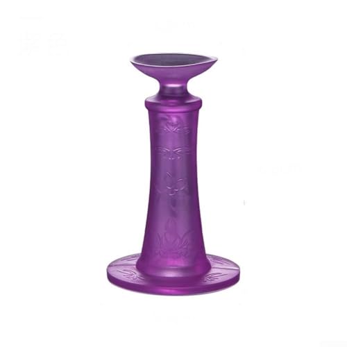 Selbst-Türstopper für Wandschutz, Silikon-Design, minimiert Türgeräusche (lila) von Springwillfly