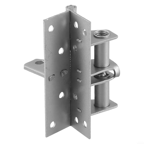 Selbstschließendes Türscharnier mit verdecktem Design, automatischer Schließmechanismus für verbesserte Türfunktionalität (Silber) von Springwillfly