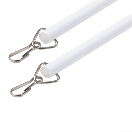 Set mit 2 Jalousien Kontrollstangen für mühelose und bequeme Verwendung von Vorhängen, Weiß Set mit 2 Jalousien Kontrollstangen für mühelose und bequeme Verwendung von Vorhängen, Weiß von Springwillfly