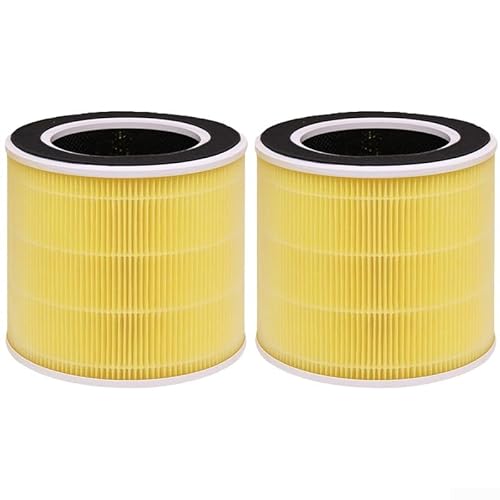 Set mit 2 Luftreiniger-Filtern, kompatibel mit dem Modell RPAP088F2 für effiziente Luftfiltration und langfristige Nutzung in Innenräumen von Springwillfly