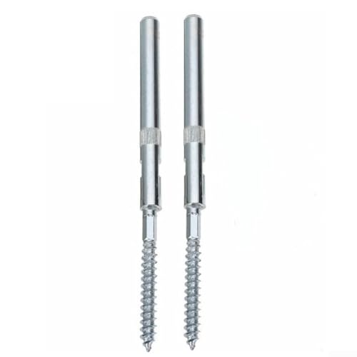 Set mit 2 Metallhalterungen mit Schrauben für schwebende Holzregale, unterstützt bis zu 13,6 kg, für unsichtbare und sichere Wandmontage (8 x 300 mm) von Springwillfly
