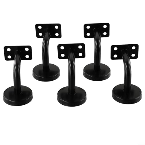 Set mit fünf starken und zuverlässigen Edelstahl-Treppengeländer-Halterungen Set mit fünf starken und zuverlässigen Edelstahl-Treppengeländer-Halterungen von Springwillfly