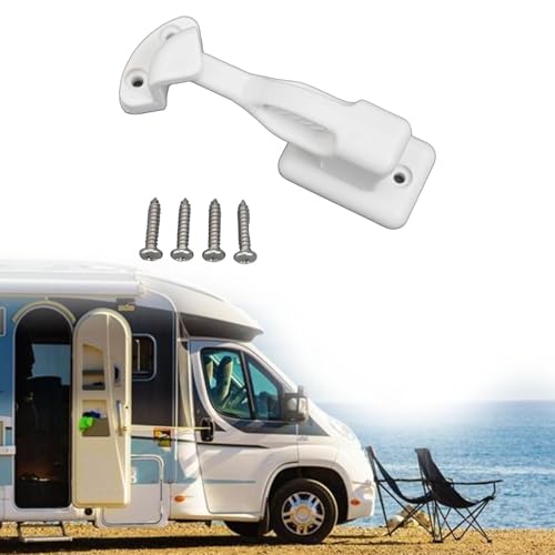 Sicheres und praktisches RV-Schrankschloss zum einfachen Öffnen und Schließen von Türen in Campern (weiß) von Springwillfly