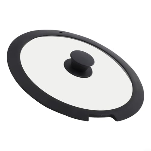 Silikon-Kochdeckel verhindert Verschütten mit einfachen Reinigungsfunktionen (A 18 cm) von Springwillfly