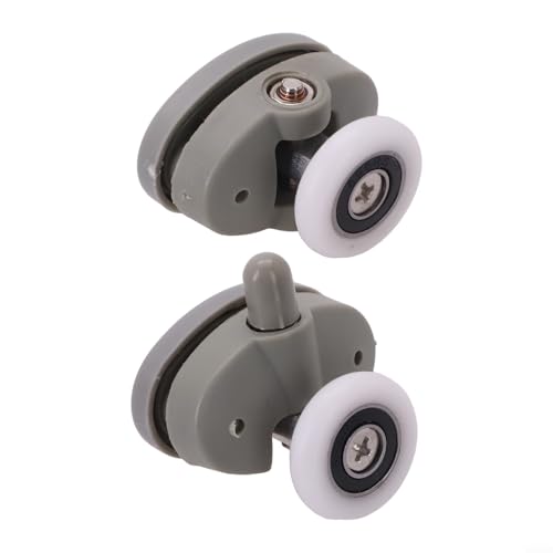 Smooth Glide Duschtürrollen-Set mit 4 Rollen für oben und unten mit einfachen Anpassungsfunktionen Smooth Glide Duschtürrollen-Set mit 4 Rollen für oben und unten mit einfachen Anpassungsfunktionen von Springwillfly