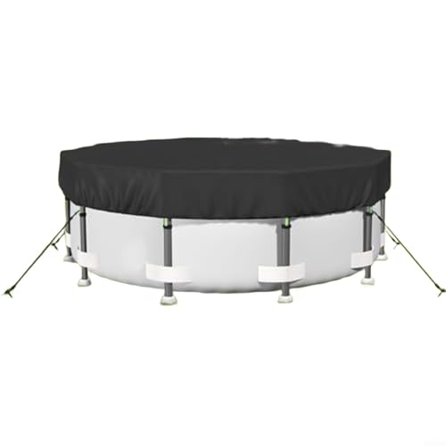 Springwillfly 3,6 m runde Poolabdeckung, Solarabdeckungen für oberirdische Pools, Inground Pool Cover Protector with, Abdeckung für wasserdicht und staubdicht (2,4 m) von Springwillfly