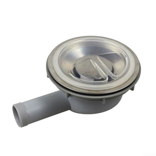 Springwillfly Abflusssieb für die Küchenspüle, 180 mm, Edelstahl, mit Filtersystem für tiefes Waschbecken, Waschfilter von Springwillfly