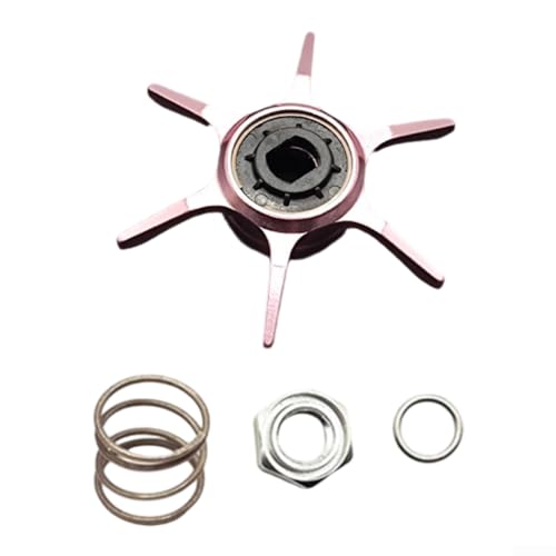 Springwillfly Angelrollen-Werkzeugsatz Entladeschlüssel für DAIWA für PR100 PD106 mit allem notwendigen Zubehör für effiziente Modifikationen (Recht Pink) von Springwillfly