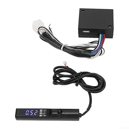 Springwillfly Auto-Turbo-Timer, 12 V Flameout-Verzögerung, Motorstart-Timer, mit LED-Digitalanzeige, bequeme Bedienung von Springwillfly