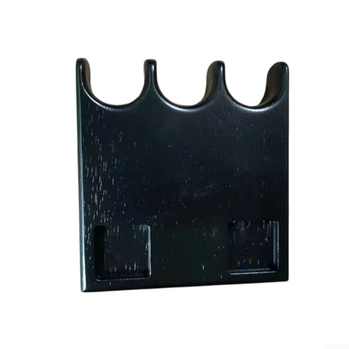 Springwillfly Billardqueue-Halter aus Holz, 3 Löcher, tragbarer gewichteter Snooker-Queue-Halter, einfache Installation, leicht zu transportieren Springwillfly Billardqueue-Halter aus Holz, 3 Löcher, tragbarer gewichteter Snooker-Queue-Halter, einfache Installation, leicht zu transportieren von Springwillfly