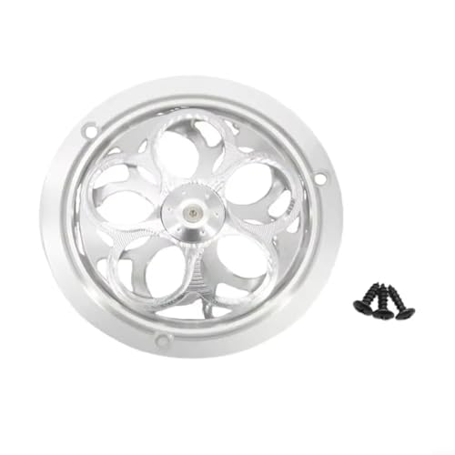 Springwillfly Dekorative Lüfterabdeckung für Motorrad-Kühler, Motorkühlung, Zubehör, kompatibel mit Primavera 150 (Silber) von Springwillfly