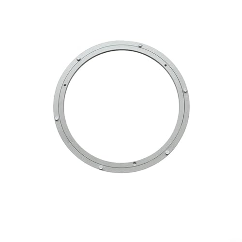 Springwillfly Drehbarer Drehteller aus Aluminiumlegierung, runde Lazy Susan-Plattform, für Kugellager für Küche, Esstisch, Schrank, Präsentationsständer (20,3 cm) von Springwillfly