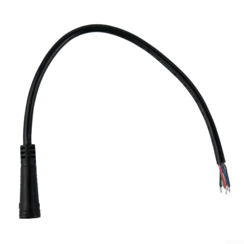 Springwillfly E-Bike Display Signal Verlängerungskabel Wasserdicht Stecker Multi-Pin Schnittstelle Kompatibel mit Elektrofahrradsteuerung (5 Pin Buchse) von Springwillfly