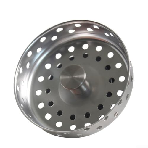 Springwillfly Edelstahl-Abflusssieb für Küche, mikroperforiertes Design, Verstopfungsschutz, Spiegel-Finish, 80,5 mm Durchmesser Springwillfly Edelstahl-Abflusssieb für Küche, mikroperforiertes Design, Verstopfungsschutz, Spiegel-Finish, 80,5 mm Durchmesser von Springwillfly