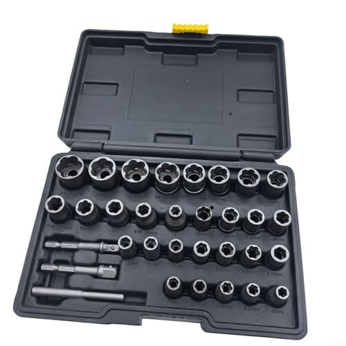 Springwillfly Essential 32-teiliges Schraubenausdreher-Set mit verschiedenen Größen für effizientes Entfernen Springwillfly Essential 32-teiliges Schraubenausdreher-Set mit verschiedenen Größen für effizientes Entfernen von Springwillfly