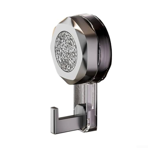 Springwillfly Flexibler Saugnapf-Haken zum Aufhängen an der Wand, für Zuhause oder Büro, 360-Grad-Drehung (transparent) von Springwillfly