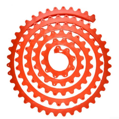 Springwillfly Holzbearbeitungskurvenschablonenführung zum Schneiden von Holzplatten, flexibler Polymer-Materialstreifen mit Getriebeketten-Design, multifunktionales Formwerkzeug für komplexe Formen (2 Springwillfly Holzbearbeitungskurvenschablonenführung zum Schneiden von Holzplatten, flexibler Polymer-Materialstreifen mit Getriebeketten-Design, multifunktionales Formwerkzeug für komplexe Formen (2 von Springwillfly