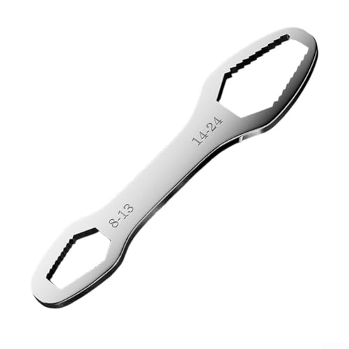 Springwillfly Industrial for Torx Wrench Adjustable Double Headed Tool for Efficient Screw Removal in Engineering and Repairs (Sliver) von Springwillfly