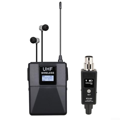 Springwillfly Kabelloses Mikrofonsystem 20 K In-Ear-Monitor für Bühnenaufführung Live-Aufnahmestudio von Springwillfly