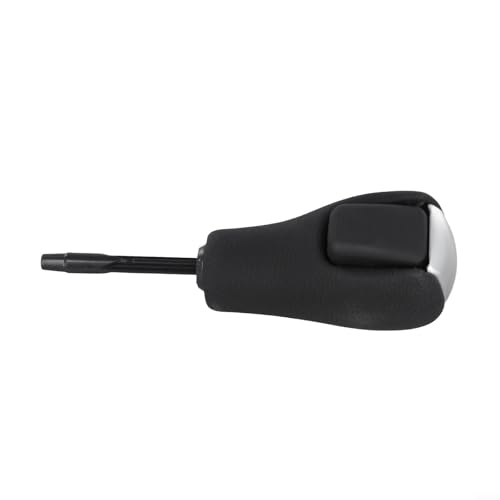 Springwillfly Leder-Schaltknaufhebel für BMW-Autos, sorgt für einen sicheren Sitz am Schalthebel Ihres Fahrzeugs (58 mm, Silber) von Springwillfly