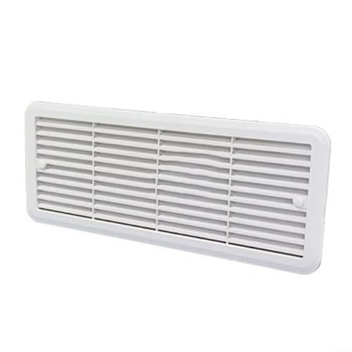 Springwillfly Lüftungsgitter für Kühlschrank, 62445480, für Wohnwagen, Wohnmobil, Wohnmobil, Wohnmobil, ABS-Material, Lüftungsabdeckung (weiß) von Springwillfly