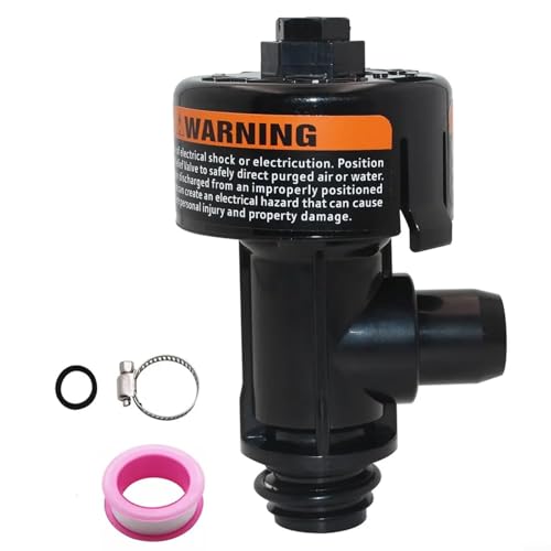 Springwillfly Pool Filter High Flow Manuelles Entlastungsventil Teilenummer 98209800 für Poolfilter für Clean & Clear Plus für Predator für FNS mit O-Ringklemme von Springwillfly