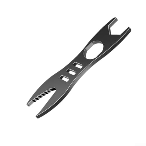 Springwillfly Robuster Drehmomentschlüssel für mechanische Wartung, Chrom-Vanadium-Stahl für lange Haltbarkeit (Schwarz) von Springwillfly