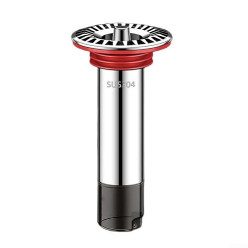 Springwillfly Runde Bodenablaufabdeckung, Edelstahl-Duschablauffilter, 15 cm, Badezimmer-Abtropfgestell, Anti-Verstopfungssystem für Zuhause, Hotel (Silber) von Springwillfly