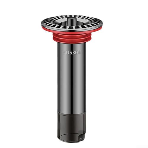 Springwillfly Runde Bodenablaufabdeckung, Edelstahl-Duschablauffilter, 15 cm, Badezimmer-Abtropfgestell, Anti-Verstopfungssystem für Zuhause, Hotel (grau) von Springwillfly