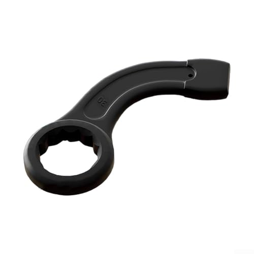 Springwillfly Schlagschlüssel mit gebogenem Griff, rostbeständiger Behandlung für Langlebigkeit (34 mm) von Springwillfly