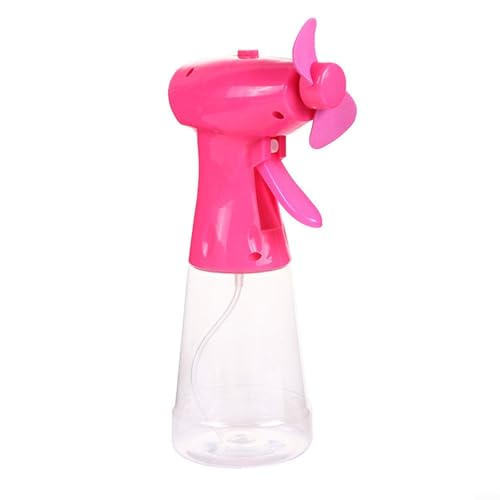 Springwillfly Tragbarer Wassernebelventilator, Handkühlgerät mit 500 ml nachfüllbarem Tank für Reisen, Zuhause, Büro, Rosa Springwillfly Tragbarer Wassernebelventilator, Handkühlgerät mit 500 ml nachfüllbarem Tank für Reisen, Zuhause, Büro, Rosa von Springwillfly