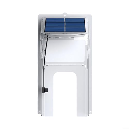 Springwillfly Transparenter solarbetriebener Regenschutz für kabellose Türklingel, Solarladung, Außenabdeckung mit integriertem sonnenbetriebenem Ladesystem Springwillfly Transparenter solarbetriebener Regenschutz für kabellose Türklingel, Solarladung, Außenabdeckung mit integriertem sonnenbetriebenem Ladesystem von Springwillfly