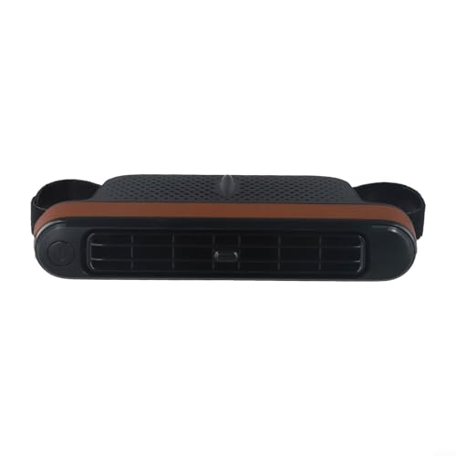 Springwillfly USB-Auto-Rücksitzventilator mit einstellbaren Windgeschwindigkeiten und Typ-C-Konnektivitätsoptionen (Braun) von Springwillfly