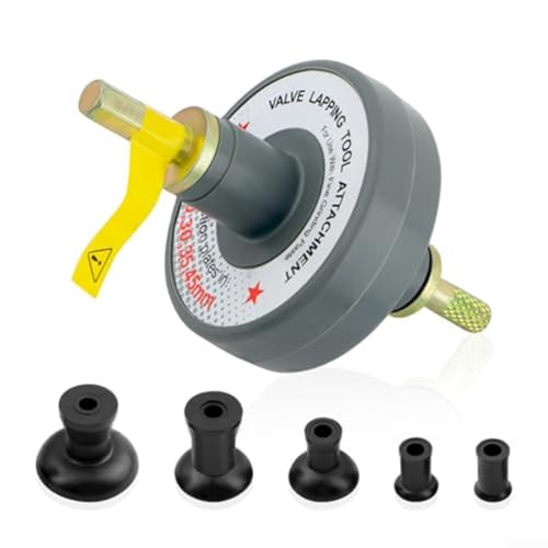 Springwillfly Ventil-Läpping-Werkzeug-Set mit 5 Saugnapf-Adaptern, Befestigungswerkzeug für Auto, Motorrad, ATV, Wartung, Reparatur Springwillfly Ventil-Läpping-Werkzeug-Set mit 5 Saugnapf-Adaptern, Befestigungswerkzeug für Auto, Motorrad, ATV, Wartung, Reparatur von Springwillfly