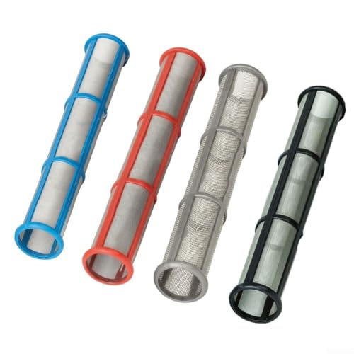 Sprühpumpe Filterset für Airless-Farbspritzgeräte inkl. 4 Filter mit abwechslungsreichem Netz für effektiven Einsatz von Springwillfly