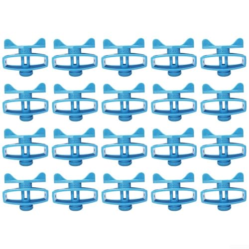 Stabiler Drahtzaunspanner mit innovativem Design, geeignet für verschiedene Anwendungen, einschließlich Wäscheleinen und Zäune (blau) von Springwillfly