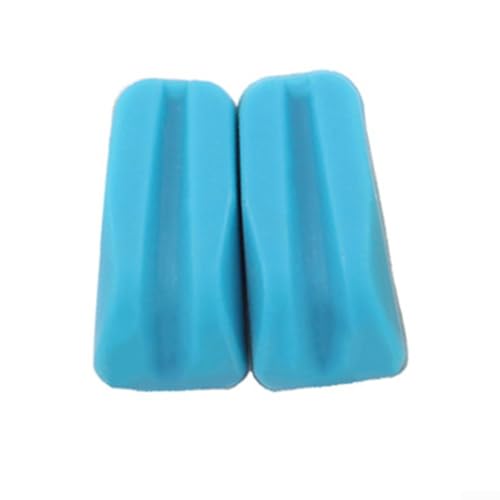 Stoßdämpfungsadapter aus Gummi, 2 Stück, für Fitnessgeräte, Sound-Control (blau) von Springwillfly