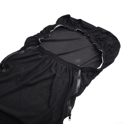 Stretchable Waterproof Chair Slipcovers Designed for Office Swivel Chairs (Black) von Springwillfly