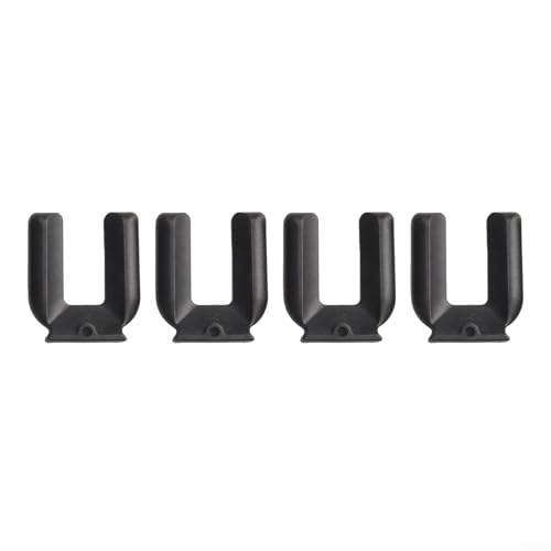 Stuhl-Radstopper-Set, 4-teilig, Kunststoff-Untersetzer für verbesserte Stabilität und Stoßdämpfung (S) von Springwillfly