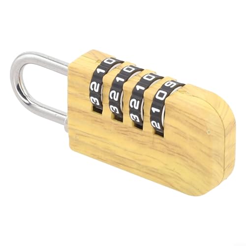The Essential Locker Companion Ein kompaktes vierstelliges Vorhängeschloss, das für jede Herausforderung gebaut wurde (weißes Eichenholz) von Springwillfly