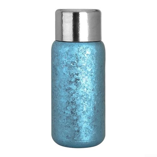 Ti Alloy Leichter Campingbecher 450 ml mit verbesserten Kompatibilitätsfunktionen (blau) von Springwillfly
