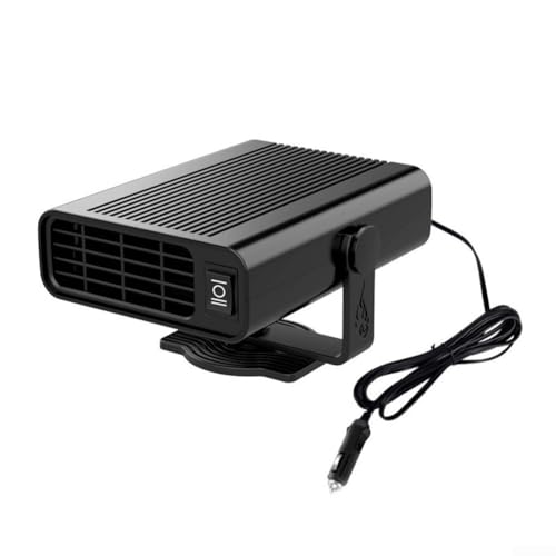 Tragbare Autoheizung mit schneller Abtaufähigkeit, ideal für Fahrbedingungen im Winter (schwarz) von Springwillfly