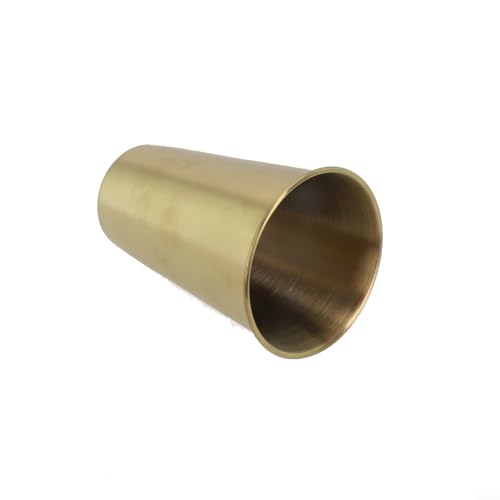 Tragbare Edelstahlbecher für Camping für Bier- und Kaffee-Enthusiasten (Gold, 500 ml) von Springwillfly