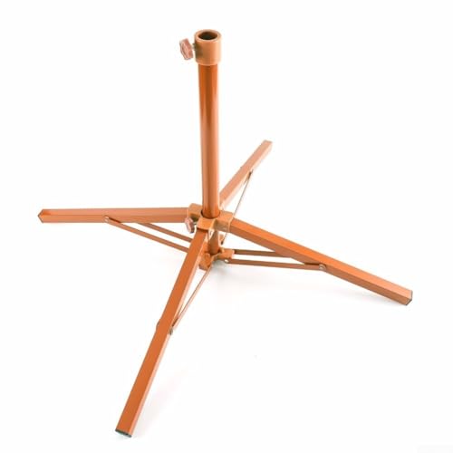 Tragbarer Schirmständer für den Außenbereich mit faltbarem Design, Sonnenschirm-Anker-Ständer für Stabilität an Stränden, Gärten, Camping und Veranstaltungen im Freien (vier Beine) von Springwillfly
