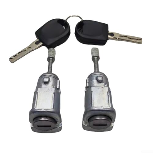 Türschloss-Zylinder-Schlüsselpaar 3B0837167 3B0837168 für vorne links rechts Automobilanwendungen 2 Stück von Springwillfly