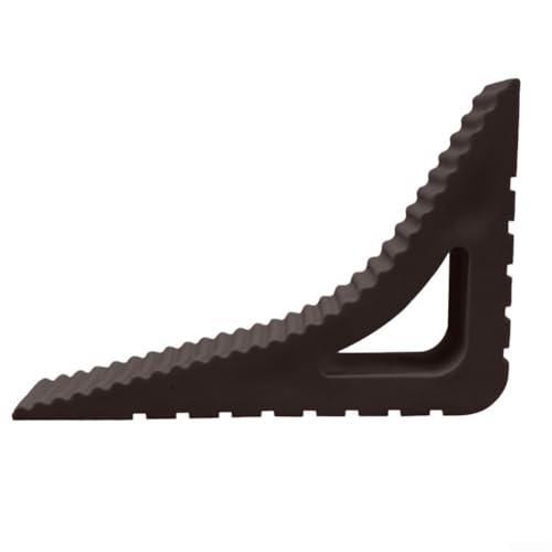 Türstopper mit Einklemmschutz aus flexiblem TPR-Material für zuverlässige Leistung (braun) von Springwillfly