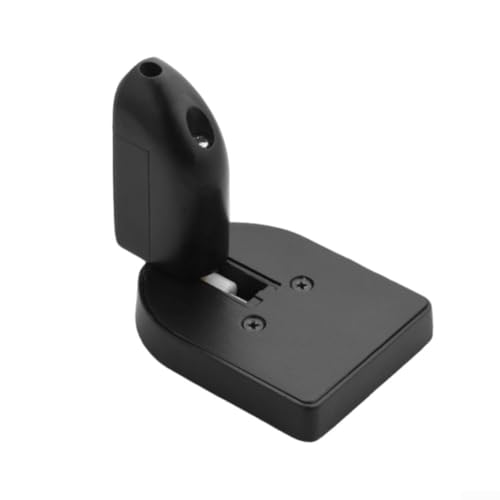 Verstellbarer Türstopper mit hydraulischer Schubstange, Antikollisions- und winddicht (schwarz) von Springwillfly